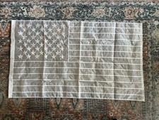 Stampd Los Angles Streetwear All White American Flag Made In USA No. 1993 RARE picture