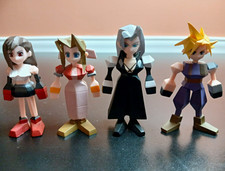 Square Enix Final Fantasy VII  Remake Polygon Figure Set of 4 picture