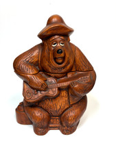 vintage 1970s Walt Disney Productions Big Al Cookie Jar. Country Bear Jamboree. picture