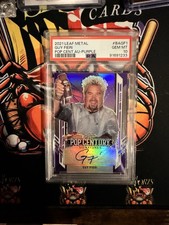 2021 Leaf Metal Pop Century Purple 20/20 Guy Fieri #BA-GF1 Auto 0s3 SICK picture