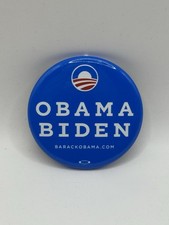 2008 President Barack Obama / VP Joe Biden Campaign Button/Pin picture
