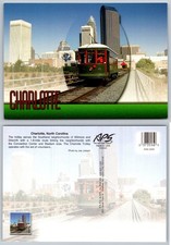 Continental Charlotte North Carolina The Charlotte Trolley Streetcar Postcard picture