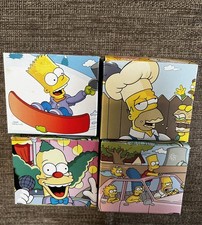 The Simpsons Talking Watches 2002 Burger King w/ Boxes & Inserts Set Of 4 picture