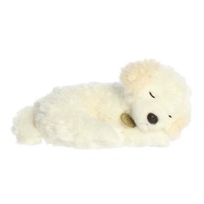 Aurora Miyoni Tots Sleepy Poodle Plush 10in White Stuffed Animal picture