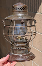TERMINAL RAILROAD OF ST. LOUIS MM BUCK BB RAILROAD LANTERN X-BASE CAST GLOBE picture