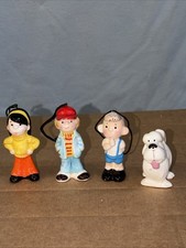 Dennis the Menace LOT (4) Christmas Ornament set. 1976 Hank Ketcham picture