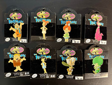 VTG 1994 Hanna-Barbera The Flintstones Pins Starline Lot of 8 NOC❗️Pls Read👇 picture
