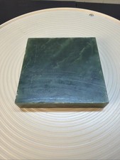 Green Nephrite Jade 3.5L-3.5W-.625H picture