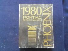 1980 PONTIAC PHOENIX SERVICE MANUAL - SOFTCOVER MANUAL - KD 8876 picture