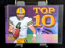 2026 Panini Decades 90s Pop Culture #T10-BF Brett Favre Top 10 Silver picture