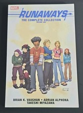 Runaways The Complete Collection Vol 1  VF TPB Marvel Comics 2018 Brian K Vaughn picture