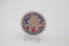 Vintage Emmett Kelly Jr For President 2” Pinback Button Right Clown Big Top picture