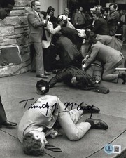 Timothy J McCarthy REAGAN Autographed Signed SECRET SERVICE 8x10 Photo BAS COA picture