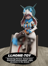 1/6 24cm Rabbit Angela Resin 3D Print Model Unpainted Unassembled GK Figure picture