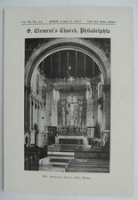 Philadelphia: St. Clement's Church Service Program (1937) picture
