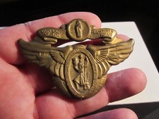 VINTAGE OUR LADIES OF THE HIGHWAYS PRAY FOR US MEDAL BADGE - SCC picture