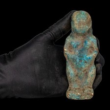 Authentic Ancient Egyptian Antique Rare Fertility Goddess Stone Figure BC picture