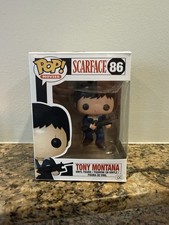 Funko Pop Movies: Scarface - Tony Montana #86 - Vaulted (2015) Authentic picture