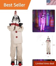 5.6-Ft. Pop-Up Clown Halloween Animatronic picture