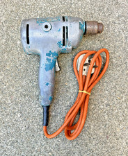 Vintage 60-70s Wolf Electric Drill Metal Body Jacobs Chuck – Working Condition picture