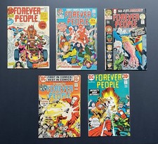 Forever People # 1, 4, 9, 10, 11 Kirby's 4th World Darkseid 1971-72 SEE LISTING picture