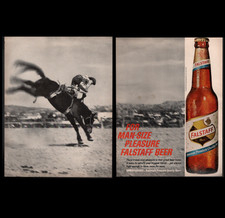 1965  Print Ad for Falstaff Beer 