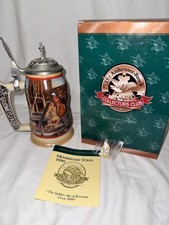 Anheuser Busch Collectors Stein 1999 CB10 Golden Age of Brewing Circa 1898 picture