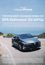 2016 2017 Toyota Prius Prime Electric Advertisement Print Art Car Ad K02 picture