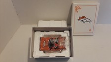 Danbury Mint 2010 Denver Broncos Christmas ornament 57 Chevy picture