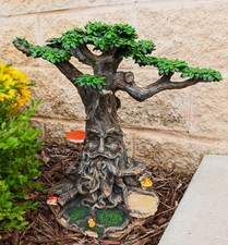 Fantasy Ent Greeman Tree House Display Statue For Mini Fairy Garden Figurines picture