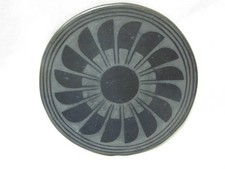 Rare Vintage Maria Martinez San Ildefonso Native American Pottery plate picture