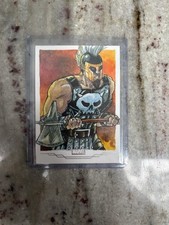 2026 Topps Chrome Marvel 1/1 ARES God Of War Sketch Auto picture