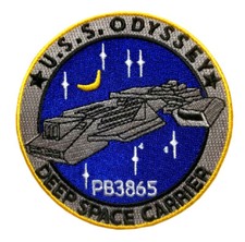 Stargate SG-1 Atlantis U.S.S. Odyssey Ship Patch [Iron on Sew on - MS7] picture