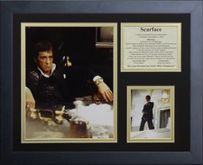 Legends Never Die Scarface Al Pacino 16530U Framed Photo Collage 11x14-Inch picture