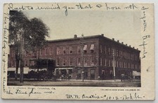 Antique Postcard Rankin House Columbus GA Columbian Book Store 1907 picture