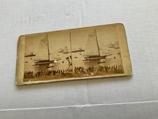 CIVIL WAR ERA PHOTO NEW YORK REGATTA JULY 4 1860 INSTANTANEOUS picture