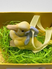Vintage HUTSCHENREUTHER Easter decorations 1998 Porcelain duck, porcela picture