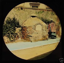 Glass Magic Lantern Slide AN INCA OR SOUTH AMERICAN MAN C1890  picture