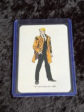 1989 Mayfair Games DC Heroes John Constantine Rookie Card Clean Sharp in Case picture