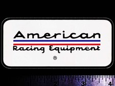 AMERICAN Racing Equipment - Original Vintage 1960's 70's Racing Decal/Sticker picture