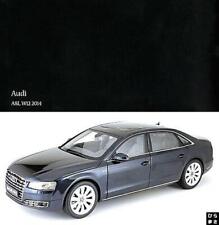 1/18 Audi A8L W12 2014 (Moon Shine Blue) mini car picture