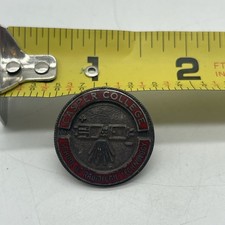 Vintage Casper College School Of Radiologic Technology Pin Sterling Silver picture