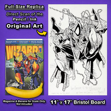 WIZARD MAGAZINE #1 SPIDER-MAN Cover Art TODD McFARLANE π₯11
