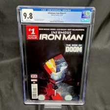 Infamous Iron Man #1 Marvel 2016 CGC 9.8 picture