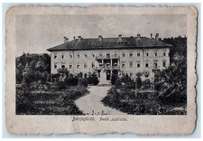 Slovakia Postcard Bartfafurdo Deak Hotel Building c1910 Antique Posted picture