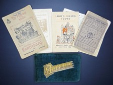 Antique and Vintage Ephemera mixed vintage Lot, travel and tourism brochure picture