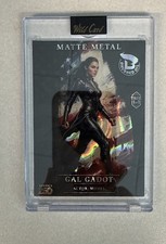 2026 Wild Card Matte Metal America 250 Exclusive Gal Gadot Brushed Oil True 1/1 picture