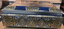 Vintage Extra Large German Tin Box Lebkuchen Schmidt Nurnbergy Germany 2003 picture