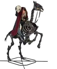 8.5 ft. Giant-Sized Animated LED Knight Dullahan Headless Horseman picture