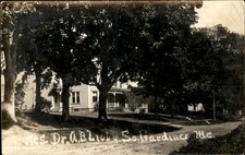 South Gardiner Maine ME c1900s-10s Real Photo Vintage Postcard picture
